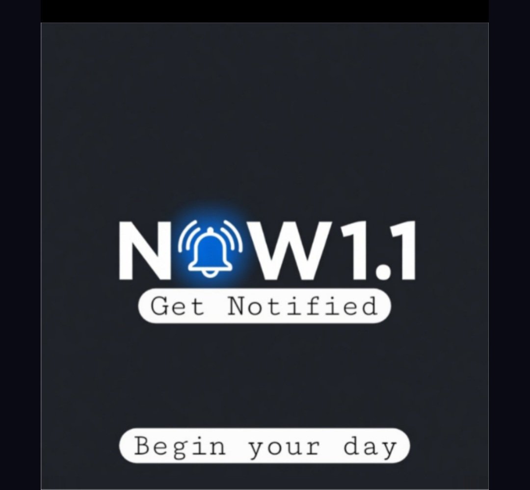 NOW 1.1 App Screen